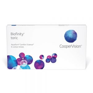 Biofinity Toric, lentes de contato